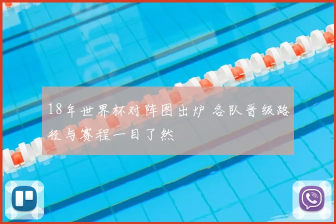 18年世界杯对阵图出炉 各队晋级路径与赛程一目了然